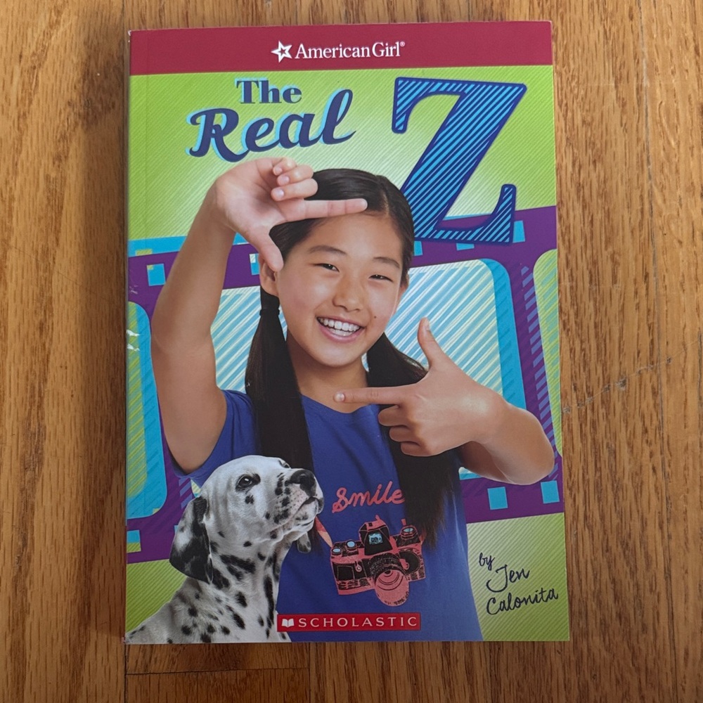 American Girl The Real Z Book - Blue and Green Cover